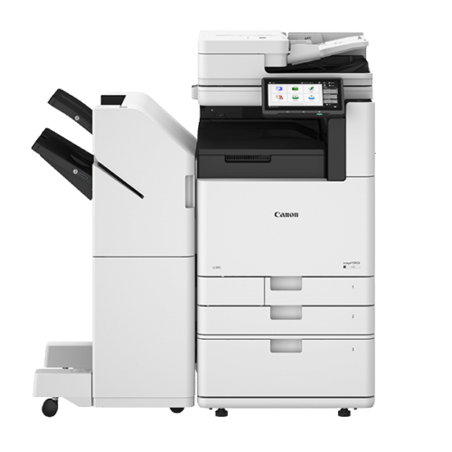 4100 with staple finisher